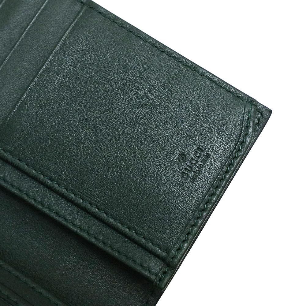 Gucci Bi fold Long Wallet Bill Python Exotic Leat… - image 8